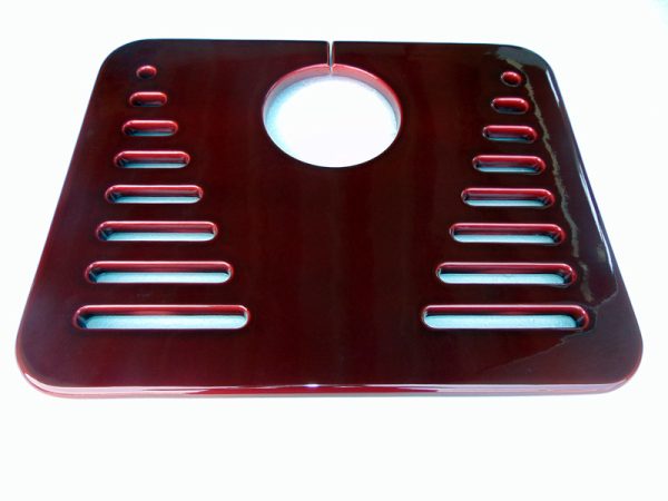 Bovenpaneel - kleur rood - nr 4